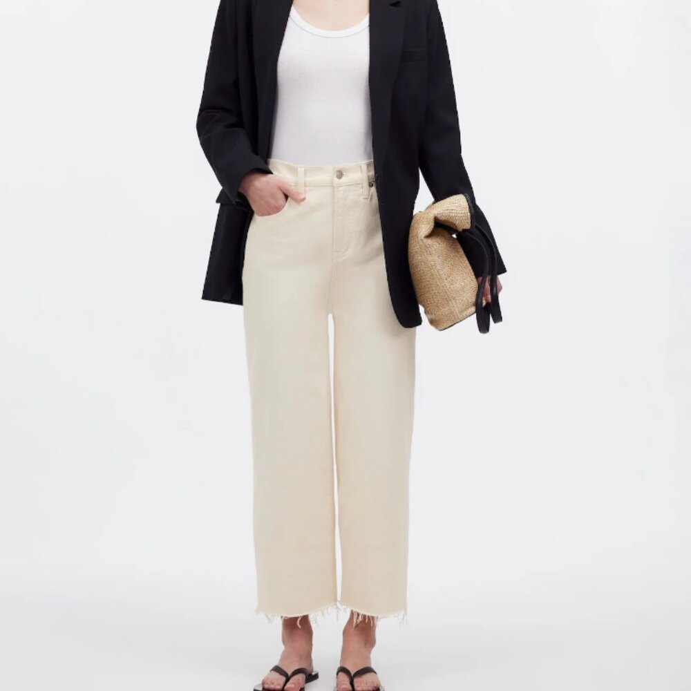 Madewell - The Perfect Vintage Wide-Leg Crop Jean